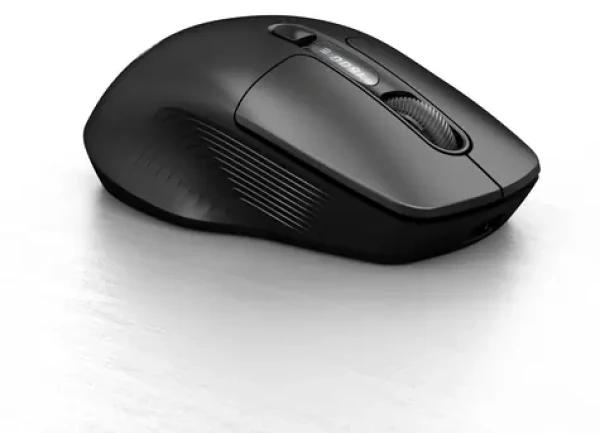 C-tech WLM-13BK čierna / Bezdrôtová optická myš / 1600 DPI / 6 tlačidiel / BT/2.4GHz / USB-C (WLM-13BK)