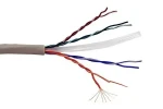 Goobay CAT6 šedá / Sieťový kábel / U/UTP / Cat 6 / 100 m / flexibilný (93293)
