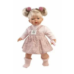 Llorens 33158 ROBERTA - realistická bábika so zvukmi a mäkkým látkovým telom - 33 cm