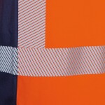 Reflexné pracovné tričko Cofra PARHAM Farba: Oranžová, Veľkosť: L (V650-0-02_Z_4)