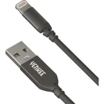 YENKEE YCU 611 USB 2.0 na Lightning kábel čierna / dĺžka 1m / 2.4A (8590669241644)