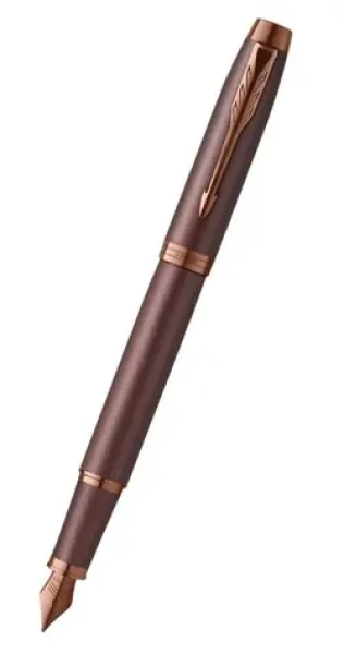 PARKER IM Monochrome burgundy / plniace pero / v krabičke: 1 modrý cartridge (2190512)