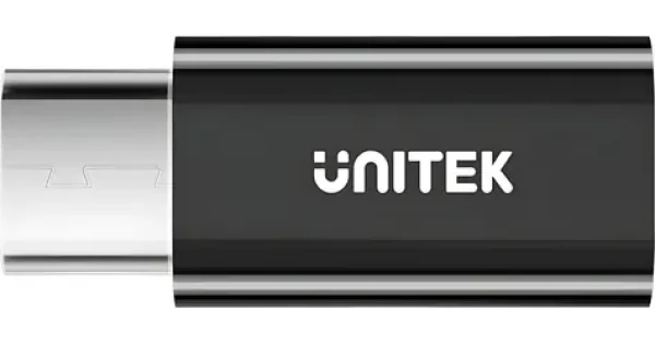 Unitek A1050ABK03 čierna / Adaptér / USB-C - Micro USB (A1050ABK03)