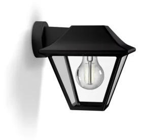 Philips Alpenglow 16495/30/PN čierna / Vonkajšie nástenné svietidlo / E27 / 60W / IP44 / bez zdroja (SKL000254994)