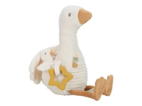 Little Dutch Hus plyšová s aktivitami Newborn Naturals