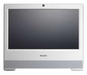 Shuttle XPC AIO Barebone X50V9 39,62cm 15,6Zoll Intel Celeron 7305 2xSODIMM 64GB 1xSATA 1xHDMI White