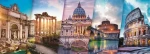 Trefl - Puzzle - Panoramatické puzzle Cestovanie po Taliansku