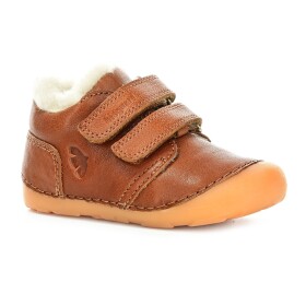 Bisgaard Carter Lamb Cognac zimné barefoot topánky 23 EUR