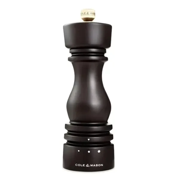 ColeMason London Dark Chocolate / Mlynček na soľ / výška 18 cm / Grind Select (H233120)