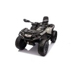 Mamido Detská elektrická štvorkolka Can-Am Outlander ATV 4x200W sivá