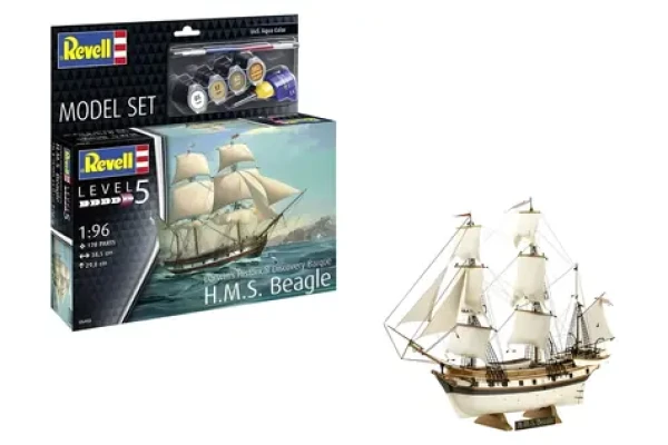 Revell Model lode HMS Beagle