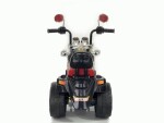 Mamido Detská elektrická motorka Hot Chopper čierna