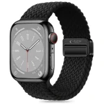 Tech-Protect Nylonmag pre Apple Watch 38/40/41 mm čierna / Remienok pre Apple Watch / Nylon, magnetické zapínanie