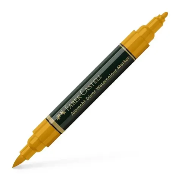 Faber-Castell Albrecht Dürer Akvarelový popisovač - A268 zelenozlatá (160468)