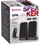 Defender SPK-225 / Reproduktory / 2.0 / 2x2 W / 3,5 mm jack + USB (65220)