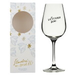 Bella Rose Pohár na víno Všechno bude No. 2 + vianočná krabička – CZ