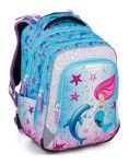 Malý školský set Bagmaster LUMI 24 A S Mermaid
