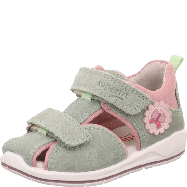 Dievčenské sandále BOOMERANG Light Green/Pink Superfit 1-000866-7500 light green - 22
