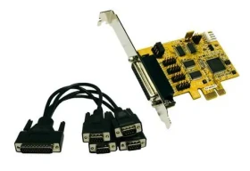 Exsys EX-44044-2 / Adaptér / PCIe / 4X sériový RS-232 DB9 / Low profile (EX-44044-2)