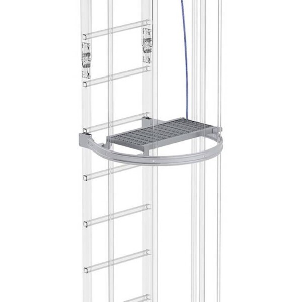 MUNK Günzburger Steigtechnik 68960 Medziplocha, skladacia nehrdzavejúca oceľ 600x300mm 1 ks; 68960