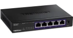 Trendnet Switch 8x 2,5G kovový / Switch / Unmanaged / 40 Gbit/s / bez ventilátora (TEG-S380)