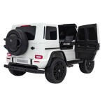 Mamido Elektrické autíčko Mercedes Benz G63 AMG XXL STRONG 24V biele