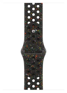 Apple Watch Nike Sport Band 46mm Midnight Black / Športový pásik pre Apple Watch / S/M (MGC24ZM/A)