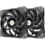 Thermaltake TOUGHFAN 14 čierna 2ks / Ventilátor / 140 mm / Hydraulic Bearing / 2000 RPM @ 33.2 dB / 119.1 CFM (CL-F085-PL14BL-A)