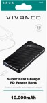 Vivanco Vivanco power bank 10000mAh Super Fast PD 18W (63122)