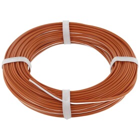 Econ connect ZKL05WSOR20 opletenie / lanko 2 x 0.5 mm² biela, oranžová 20 m; ZKL05WSOR20