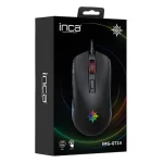 Inca IMG-GT14 čierna / drôtová herná myš / optická / 3600 DPI / 7 tlačidiel / RGB / USB-A / 1,5 m (IMG-GT14)