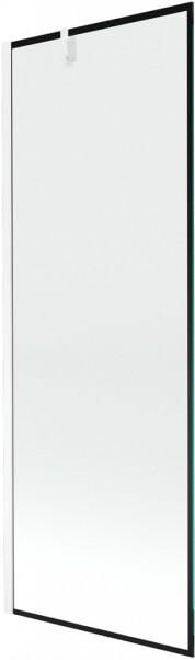 MEXEN/S - Next vaňová zástena FIX 70 x 150, čierna dekor, biela 895-070-000-00-70-20