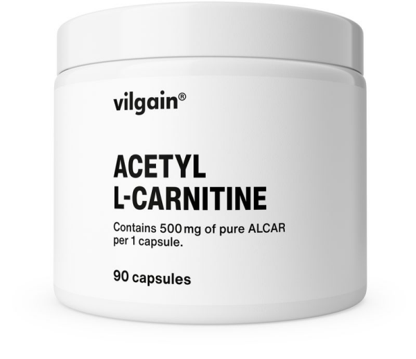 Vilgain Acetyl L-Karnitín – 90 kapsúl