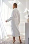 L&L 2552 Cora Long S-2XL dámsky župan malina XXL