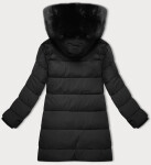 Čierna dámska zimná bunda s kapucňou J Style (16M9192-392) odstíny černé XXL (44)