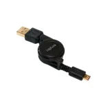 LogiLink USB-A - Micro-USB B čierna / Kábel / 0,75 m (CU0090)