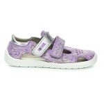 Fare B54/5564253 fialové detské barefoot sandále 23 EUR