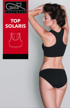 Dámsky športový top Solaris GATTA bodywear černá