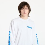Tričko PLEASURES Impact Staff Long Sleeve T-Shirt White M