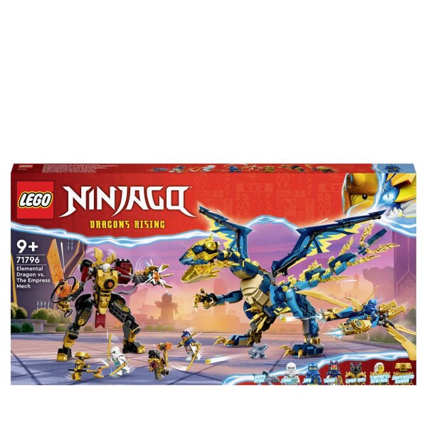 LEGO® NINJAGO® 71796 Živelný drak proti robotovi cisárovnej