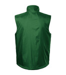 Teplá vesta unisex fľaša zelená XL