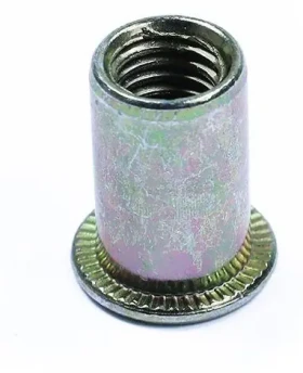 Haushalt nitovacie matice M4-0,7x9,7 mm / Nitovacie matice / Otvorená plochá hlava / M4x0,7 / Dĺžka 9,7 mm (10032097)