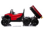 Mamido Elektrické autíčko Buggy Speed 24 V 4×200 W 6 kolies červené
