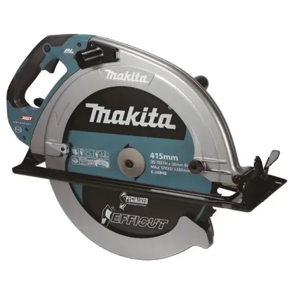 Makita Aku okružná píla 415 mm / Okružná píla / 40V XGT / rez 158 mm / bez aku a nabíjačky (HS013GZ)