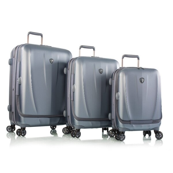 Sada cestovných kufrov Heys Vantage Smart Luggage S,M,L Slate Blue – súprava 3 kufrov