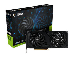 Palit RTX 4070 Dual / 1920-2475 MHz / 12GB GDDR6X / 192bit / 1x HDMI + 3x DP / 200W (8) (NED4070019K9-1047D)