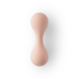 Mushie silikónová hrkálka, Blush