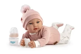 Guca 10301 ADA - záťažová realistická bábika bábätko s mäkkým látkovým telom - 42 cm