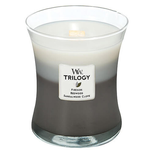 WoodWick váza Trilogy Warm Woods