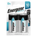 Energizer MAX Plus Batéria - Veľký monočlánok D 2 ks (7638900423358)